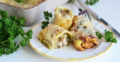 Как приготовить блины с мясом на молоке: классический пошаговый рецепт