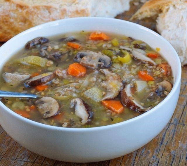 Рецепт 3: Крем-суп с грибами