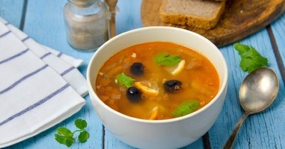 Суп солянка: пошаговый рецепт с фото