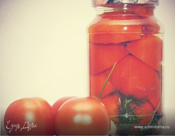 Ингредиенты для рецепта помидоров в желе: