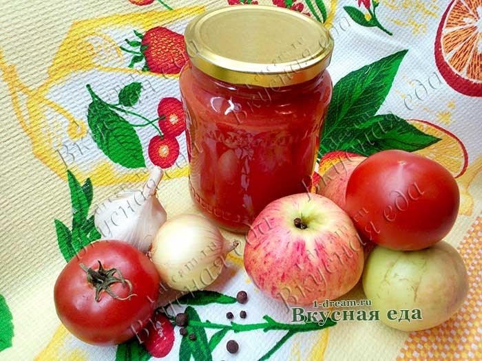 Домашний кетчуп с яблоками: рецепты для зимнего запаса