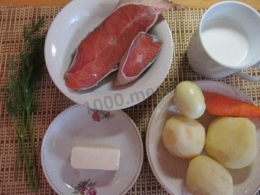 Норвежская уха со сливками: рецепт из стейков семги