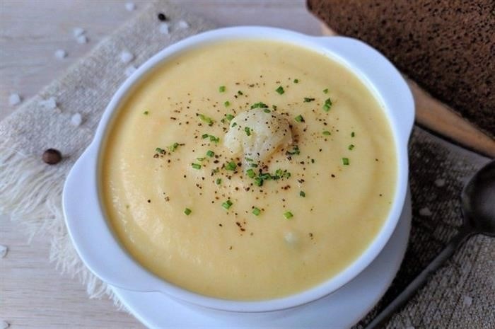 Пошаговый рецепт с фото: Суп с цветной капустой и картошкой