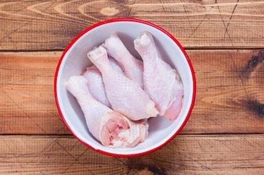 Пищевая ценность жаренных куриных голеней (ножек)