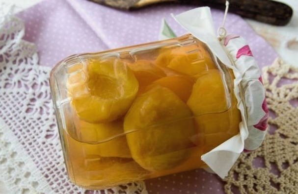 Сок из персиков с лимонной кислотой
