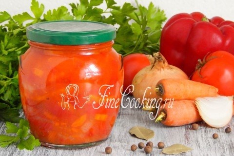 Лучший рецепт лечо из болгарского перца с помидорами и морковью