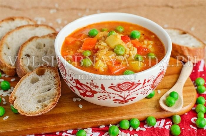Диетический рисовый суп: рецепт с фото пошагово