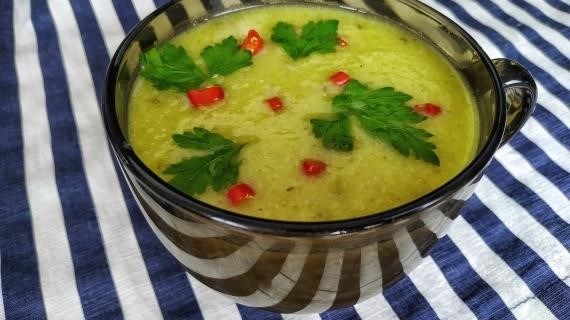Как сварить суп-пюре из цветной капусты и брокколи?