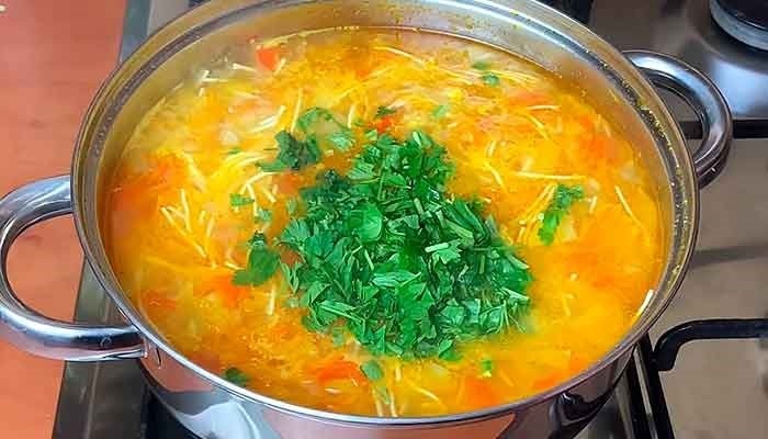 Лапша домашняя для куриного супа