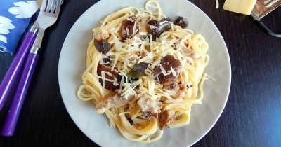 Паста с грибами в сливочном соусе – истинная вкусовая находка из Италии