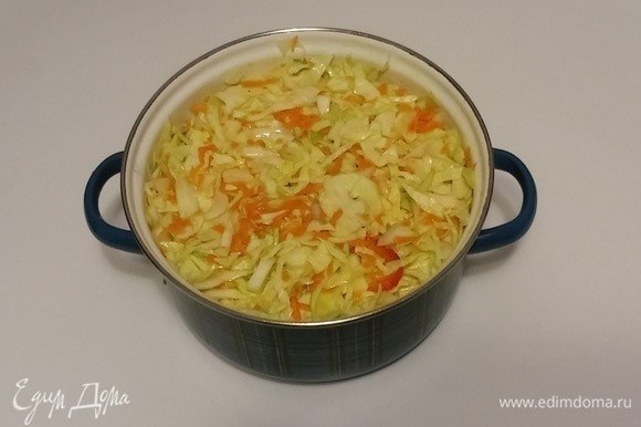 Пошаговый рецепт маринованной капусты с болгарским перцем и морковью