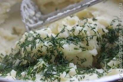 Рецепт картофельного пюре без молока