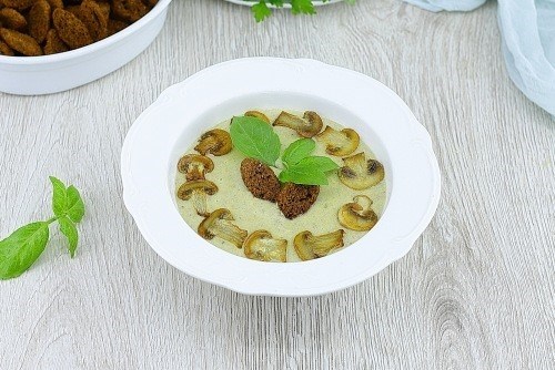 Классический рецепт супа-пюре с картошкой и шампиньонами
