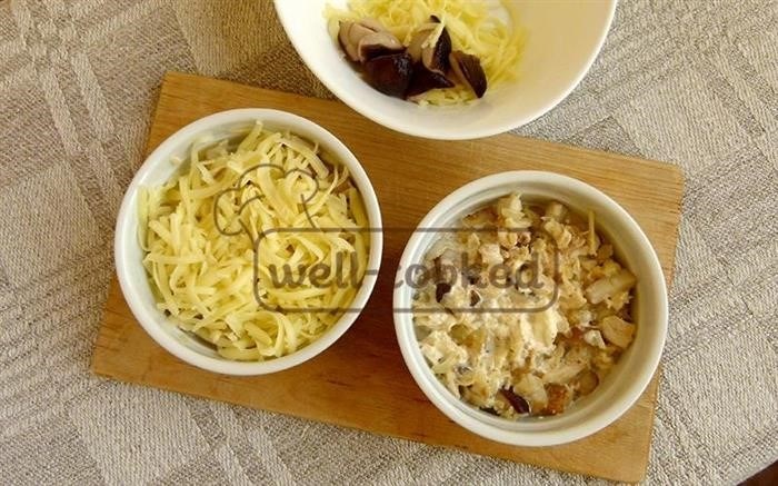 Жульен из сушеных белых грибов: вкусное и ароматное блюдо