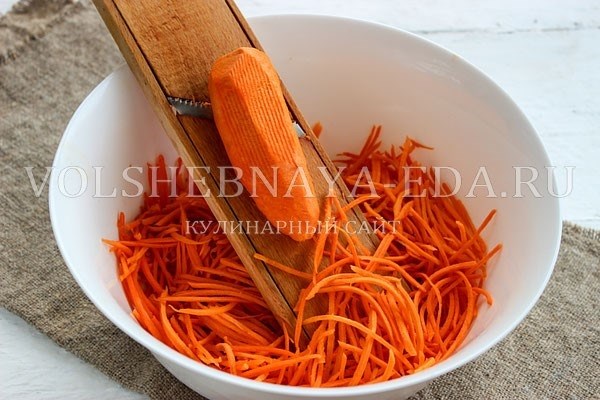 Шаг 1: Приготовление моркови
