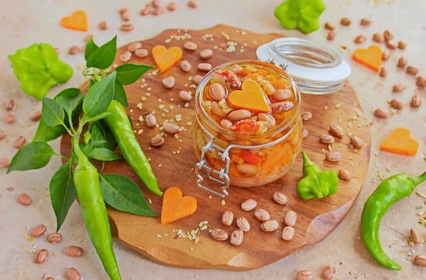 QR-код к рецепту салата из помидор и перца болгарского на зиму
