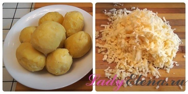 Как приготовить картошку с шампиньонами и курицей и/или сыром