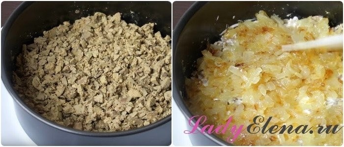 Салат из говяжьей печени с солёными огурцами – фото рецепт