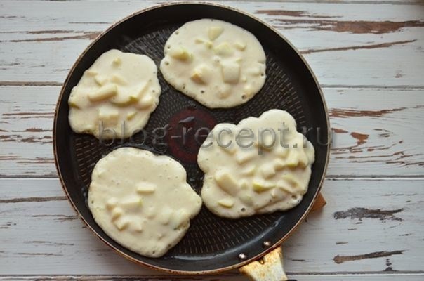 Рецепт оладушек на кефире без яиц
